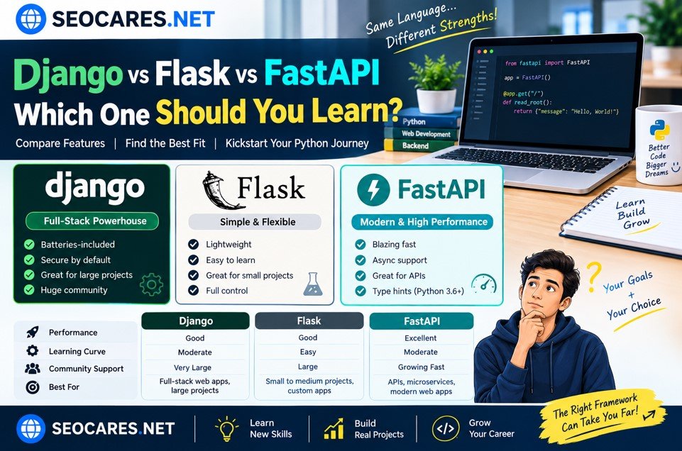 Django vs Flask vs FastAPI