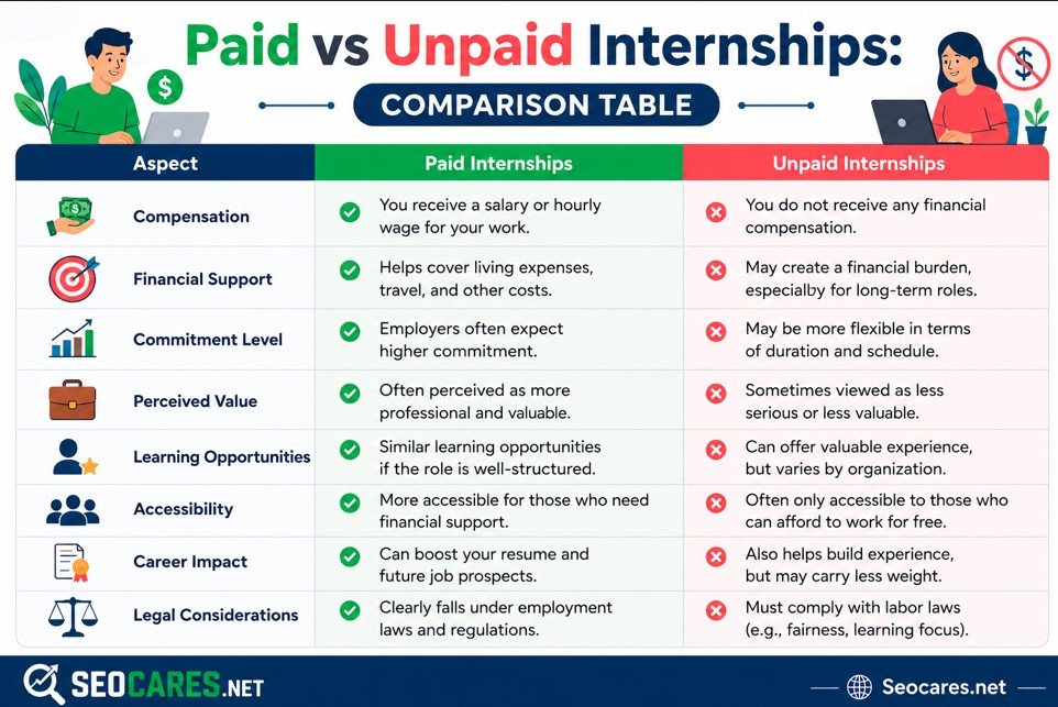 Paid vs Unpaid Internships