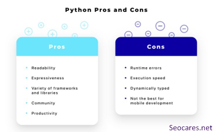 Pros and Cons of Python Web Development