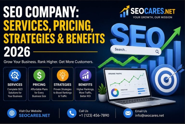 SEO Company: Services, Pricing, Strategies & Benefits 2026