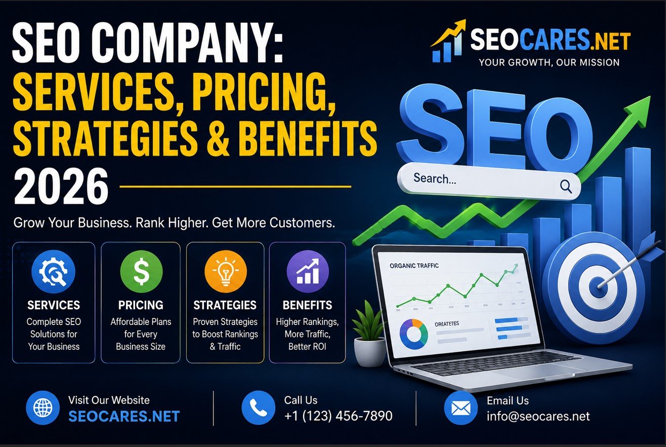 SEO Company: Services, Pricing, Strategies & Benefits 2026