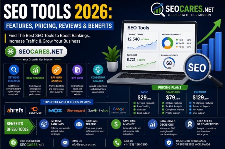 SEO Tools 2026: Features, Pricing, Reviews & Benefits
