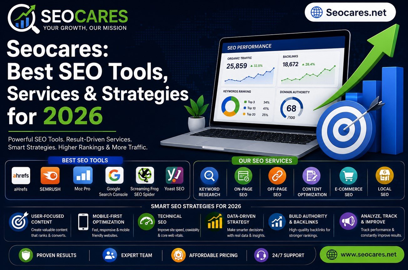 Seocares: Best SEO Tools, Services & Strategies for 2026